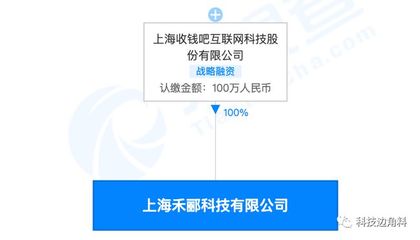 收钱吧成立上海禾郦科技公司,经营范围含通信设备批发零售